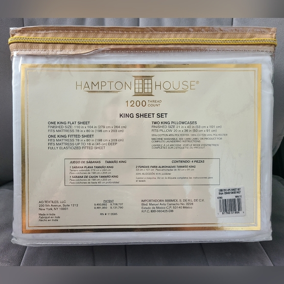 King Sheet Set - Picture 2 of 2